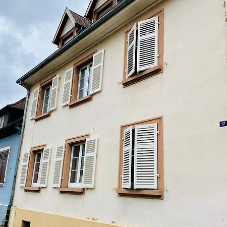 L'Envolee Alsacienne - Magnifique Appartement En Duplex オストハイム エクステリア 写真
