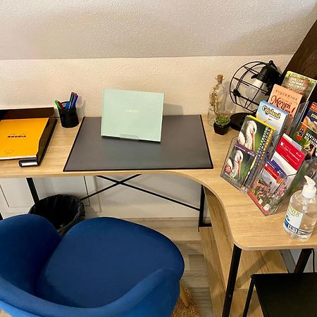 L'Envolee Alsacienne - Magnifique Appartement En Duplex オストハイム エクステリア 写真